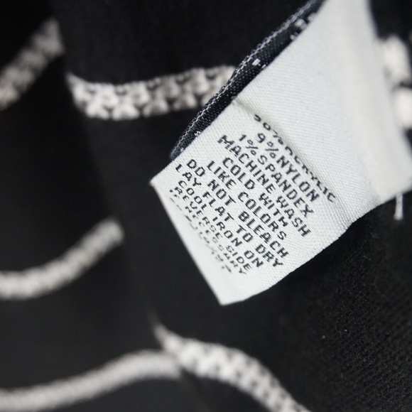 Eliza J Knit Fit & Flare long sleeve striped dress - Picture 8 of 8